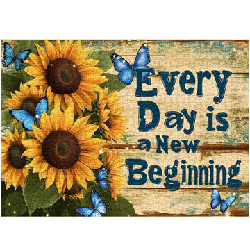 Rompecabezas New Day Bloom de 1000 piezas